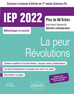 Concours commun IEP: Plus de 60 fiches pour réussir l'épreuve de questions contemporaines