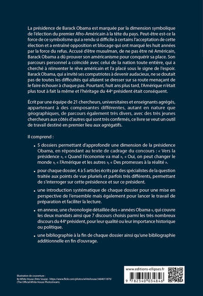 Agrégation anglais 2020. La présidence de Barack Obama