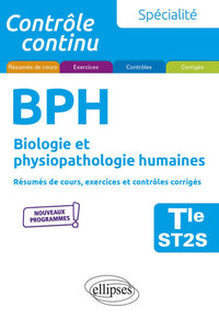 Spécialité biologie et physiopathologie humaines Tle ST2S