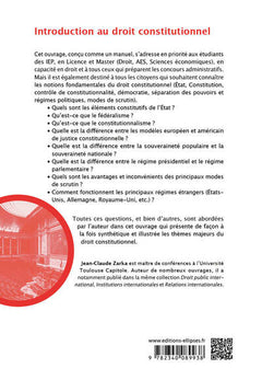 Introduction au droit constitutionnel