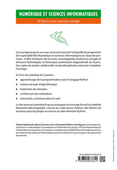 Spécialité numérique et sciences informatiques