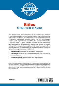 Kiitos - premiers pas en finnois