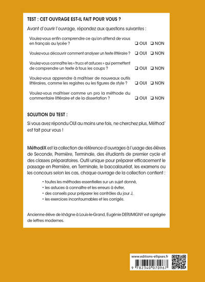 Méthod' Français: Seconde/Première