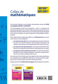 Colles de mathématiques