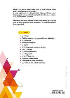 L'épreuve du Grand Oral - CRFPA