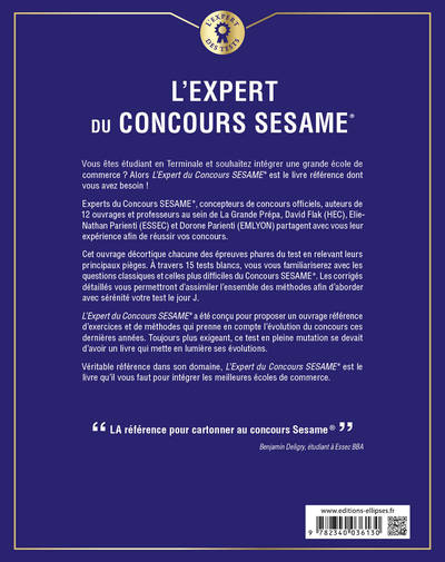 L'Expert du Concours SESAME