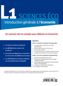Introduction générale à l'économie. L1 S1. Microéconomie-Macroéconomie - 2e édition