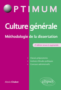 Culture générale - Méthodologie de la dissertation