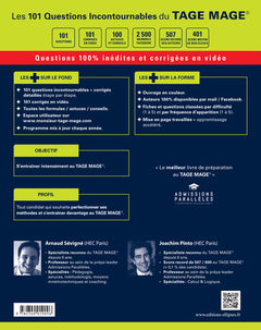 Les 101 questions incontournables du Tage mage