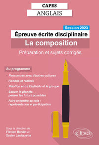 Capes Anglais - La Composition - Session 2023