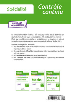 Spécialité SVT - Première - Nouveaux programmes