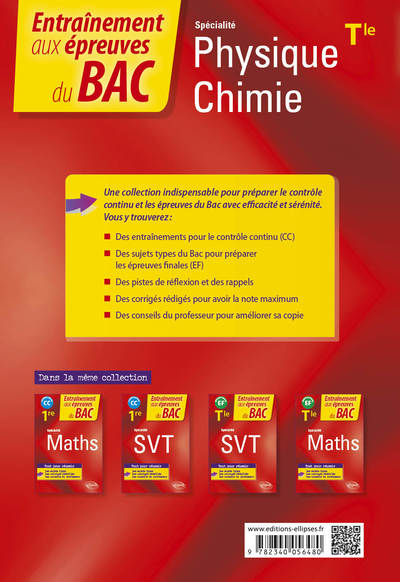 spécialité physique-chimie - terminale: épreuve finale