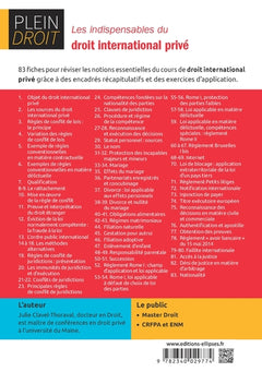 Les indispensables du droit international privé