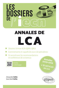 Annales de LCA: Annales 2009-2016 + 15 articles de LCA