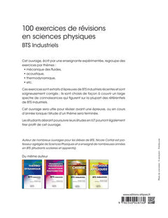 100 exercices de révisions en sciences physiques - BTS Industriels