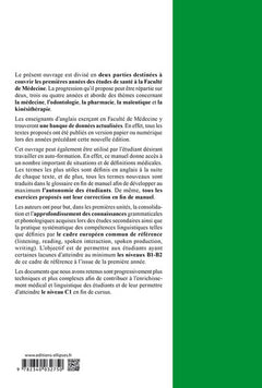L’anglais pour les sciences de santé