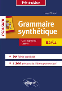 Grammaire synthétique espagnol 60 fiches pratiques B2/C1