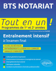 BTS Notariat Tout en un Programmes de 1re et 2e Années