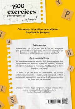 1500 exercices pour progresser en français