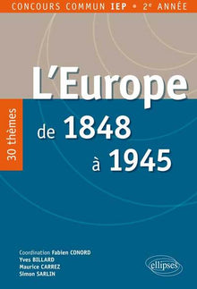 L'Europe de 1848 à 1945