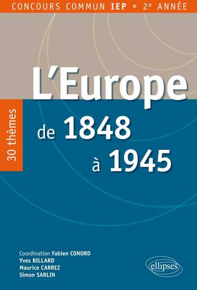 L'Europe de 1848 à 1945