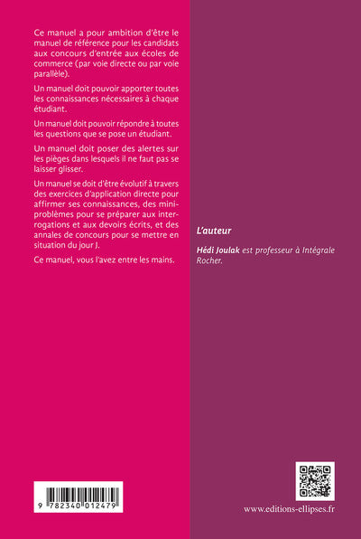 Mathématiques toute la probabilité en prépa ECE