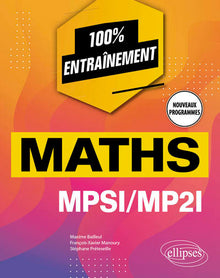 Mathématiques MPSI/MP2I - Nouveaux programmes