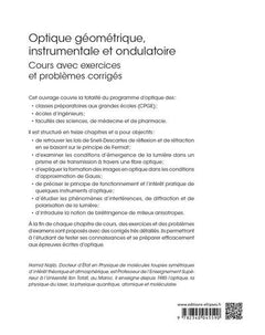 Optique géométrique, instrumentale et ondulatoire