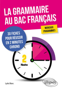 La grammaire au bac français