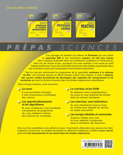 Spécialité numérique et sciences informatiques 1re