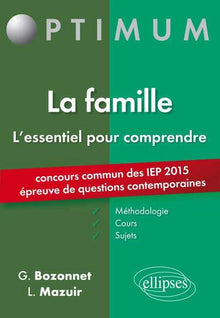L'Essentiel pour Comprendre La Famille
