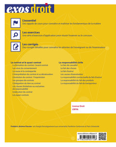 Droit des obligations: 41 exercices d'application