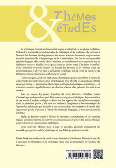 Initiation à la stylistique