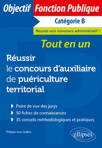 Réussir le concours d'auxiliaire de puériculture territorial