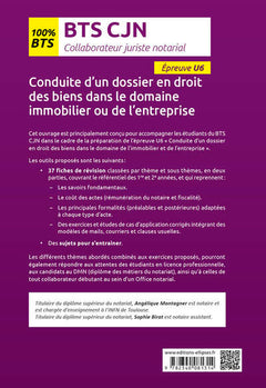 Conduite d'un dossier en droit des biens dans le domaine immobilier ou de l'entreprise