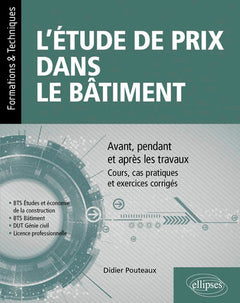 L'étude de prix dans le bâtiment