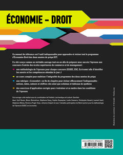 Économie-Droit. Prépas ECT. 1re et 2e année