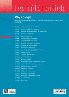 Référentiel de physiologie
