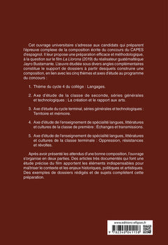 Capes espagnol. Épreuve de composition 2021. Jayro Bustamante : La Llorona