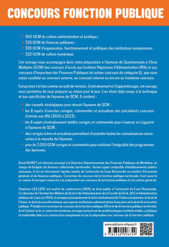 L'épreuve de QCM au concours des IRA et Inspecteur des finances publiques