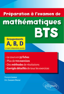 Préparation à l'examen de mathématiques BTS