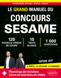 Le grand manuel du concours SESAME
