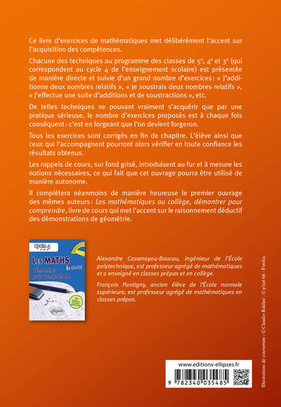 Les mathématiques au collège