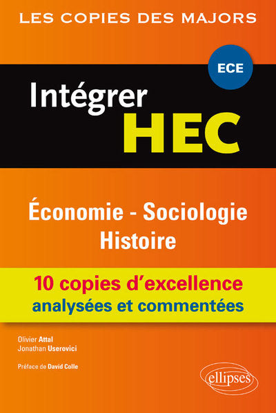 Integrer HEC Economie Sociologie Histoire