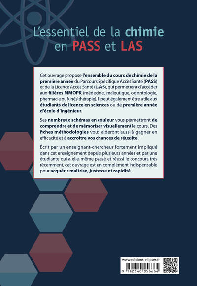 L'essentiel de la chimie en PASS et LAS