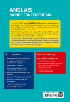 Anglais monde contemporain 1re et Tle Spécialité LLCER