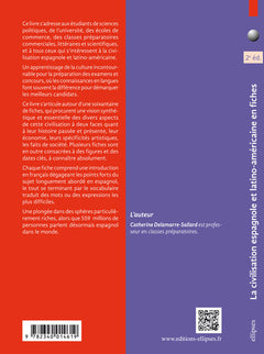 La civilisation espagnole et latino-américaine en fiches