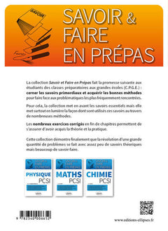 Savoir & Faire en Prépas Maths PSI/PSI*