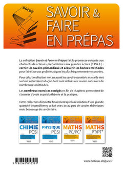 Savoir & Faire en Prépas Physique Chimie MP/MP*