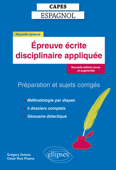 Capes Espagnol - Epreuve écrite disciplinaire appliquée